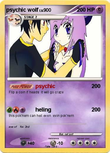 Pokemon psychic wolf
