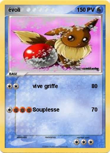 Pokemon évoli