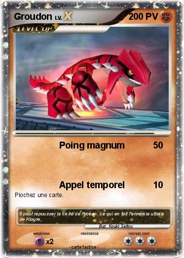 Pokemon Groudon