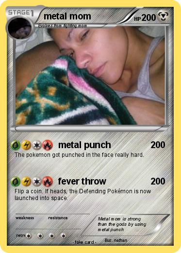 Pokemon metal mom