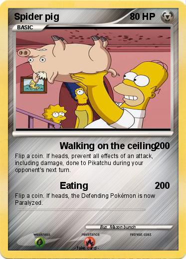 Pokemon Spider pig