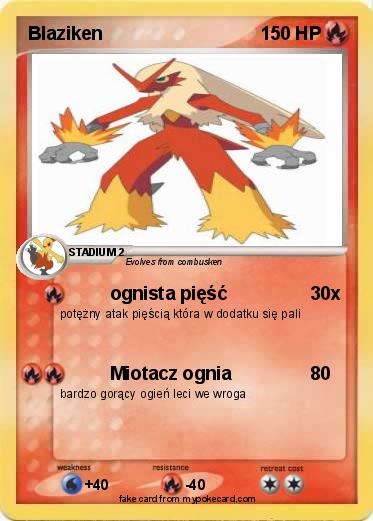 Pokemon Blaziken