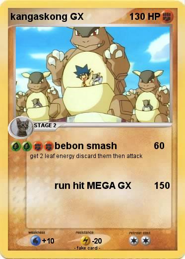 Pokemon kangaskong GX
