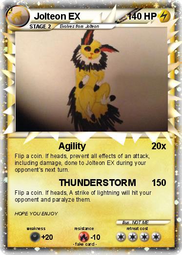 Pokemon Jolteon EX