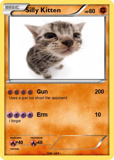 Pokemon Silly Kitten