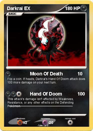 Pokemon Darkrai EX