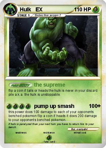 Pokemon Hulk   EX