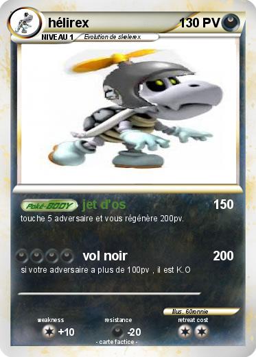 Pokemon hélirex