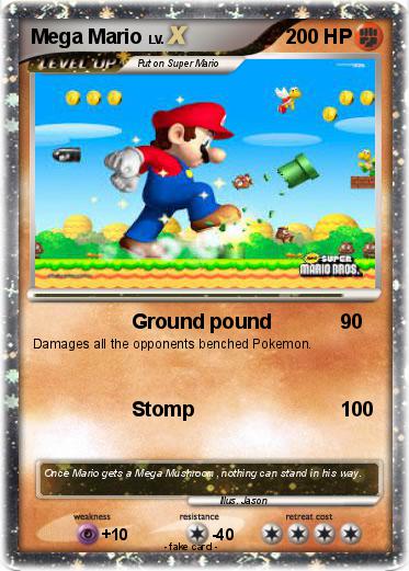 Pokemon Mega Mario
