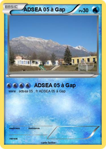 Pokemon ADSEA 05 à Gap