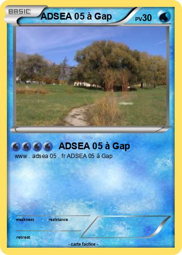 Pokemon ADSEA 05 à Gap