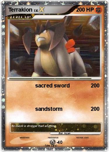 Pokemon Terrakion
