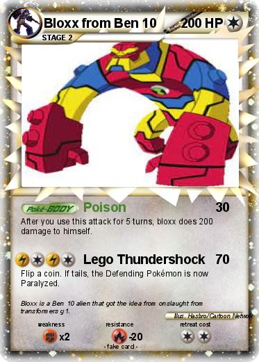 Pokemon Bloxx from Ben 10
