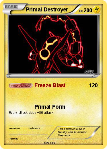 Pokemon Primal Destroyer