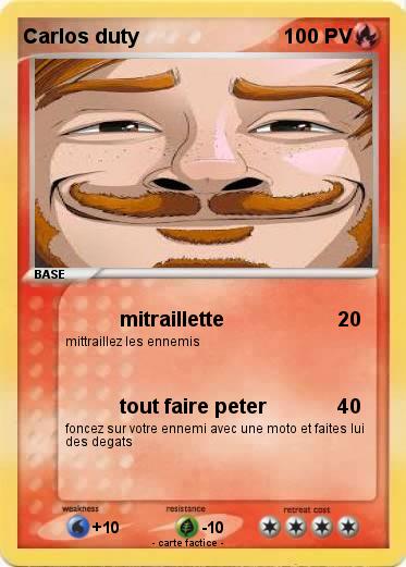 Pokemon Carlos duty