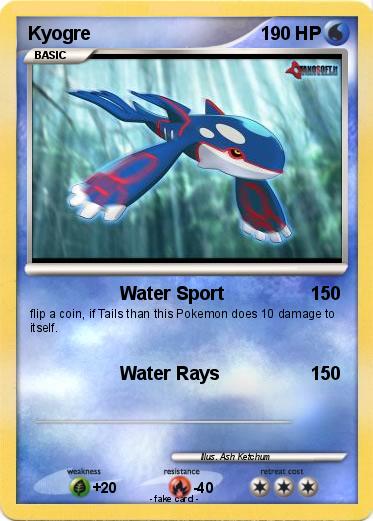 Pokemon Kyogre