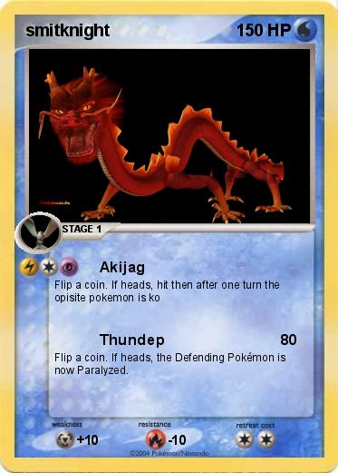 Pokemon smitknight