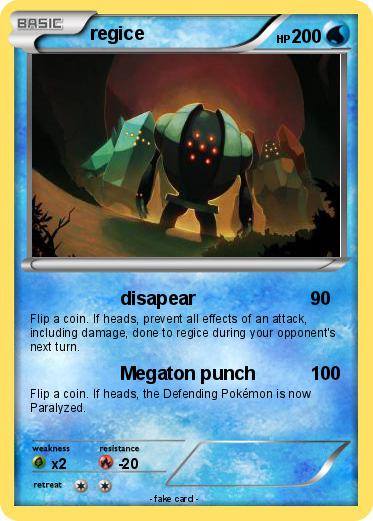 Pokemon regice