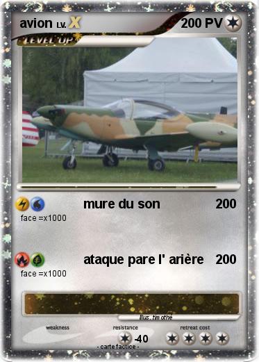 Pokemon avion
