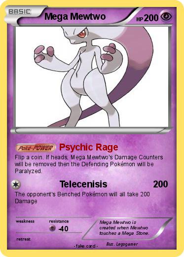 Pokemon Mega Mewtwo