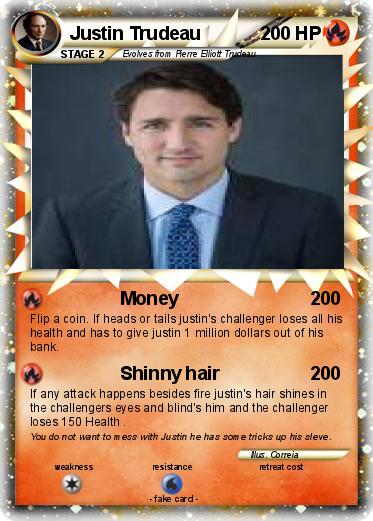 Pokemon Justin Trudeau