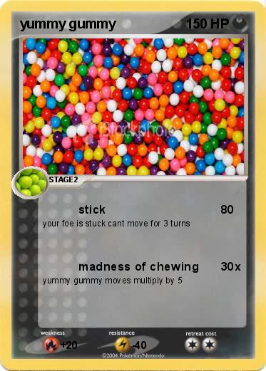 Pokemon yummy gummy