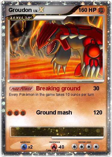 Pokemon Groudon