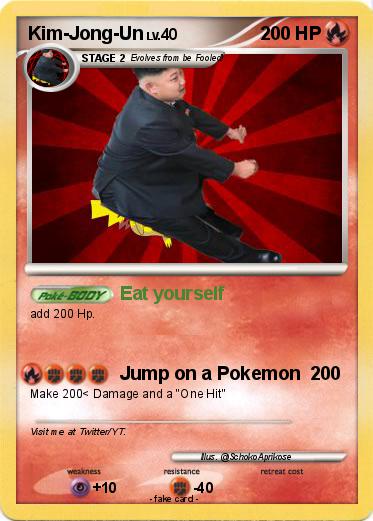 Pokemon Kim-Jong-Un