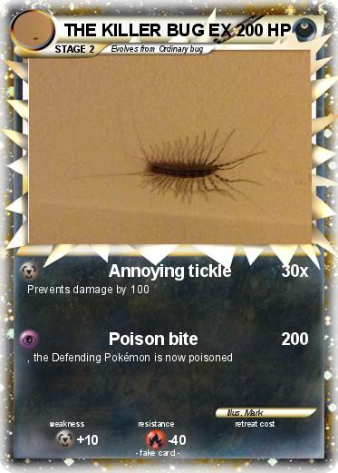 Pokemon THE KILLER BUG EX