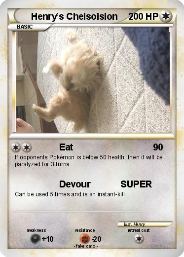 Pokemon Henry’s Chelsoision
