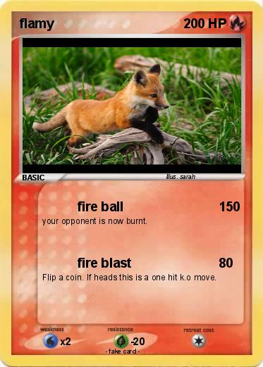 Pokemon flamy
