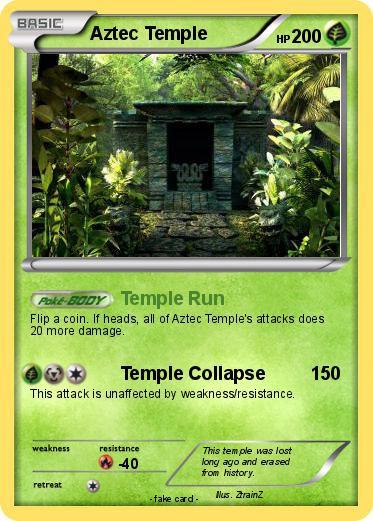 Pokemon Aztec Temple