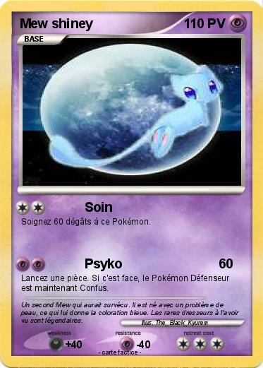 Pokemon Mew shiney