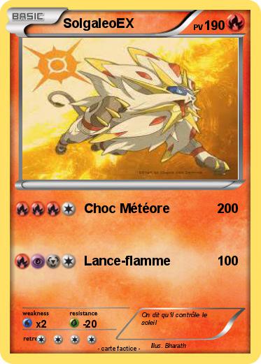 Pokemon SolgaleoEX