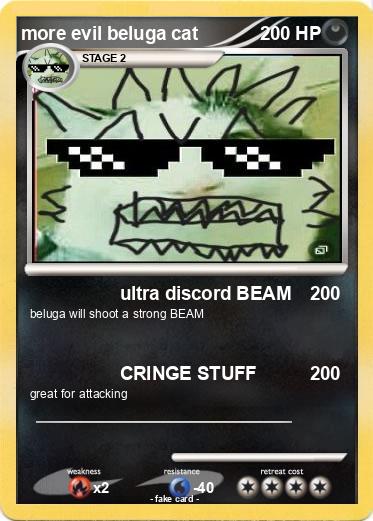 Pokemon more evil beluga cat