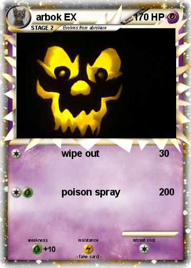 Pokemon arbok EX