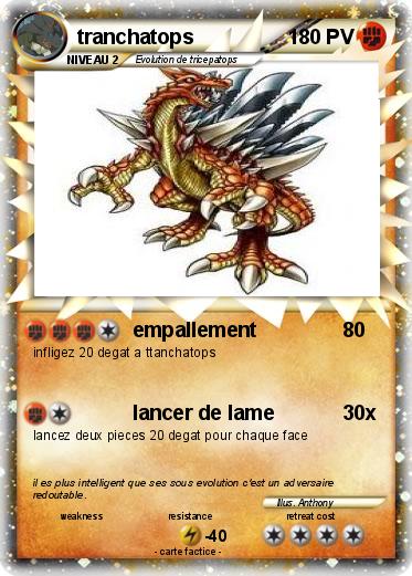 Pokemon tranchatops