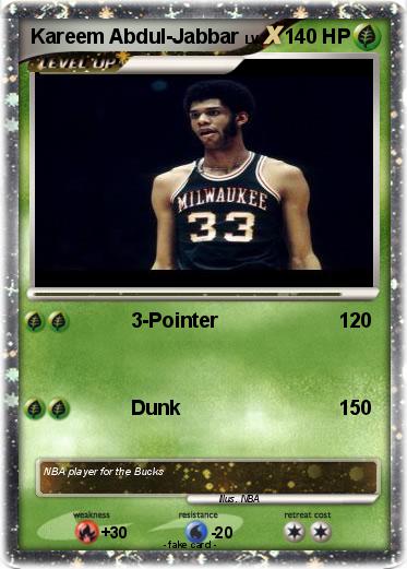 Pokemon Kareem Abdul-Jabbar