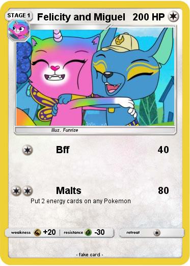 Pokemon Felicity and Miguel