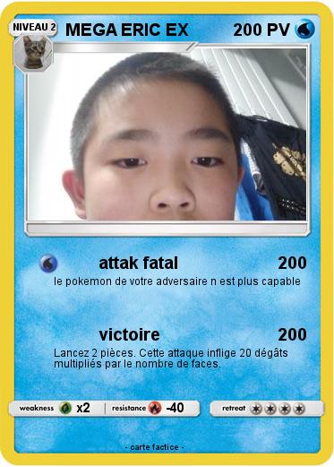 Pokemon MEGA ERIC EX