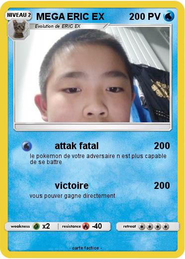 Pokemon MEGA ERIC EX