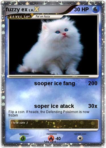 Pokemon fuzzy ex