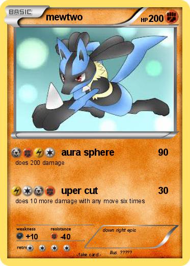 Pokemon mewtwo