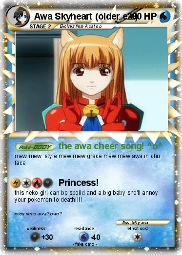 Pokemon Awa Skyheart (older e.e)