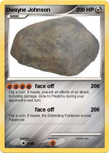 Pokemon Dwayne Johnson