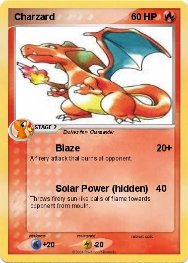 Pokemon Charzard