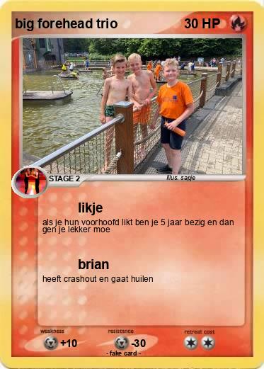 Pokemon big forehead trio