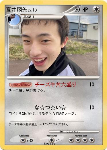 Pokemon 夏井翔矢