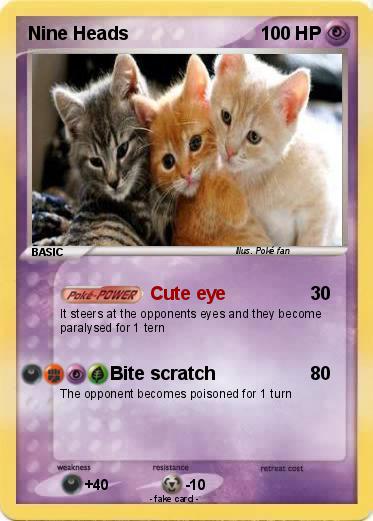 Pokemon Nine Heads