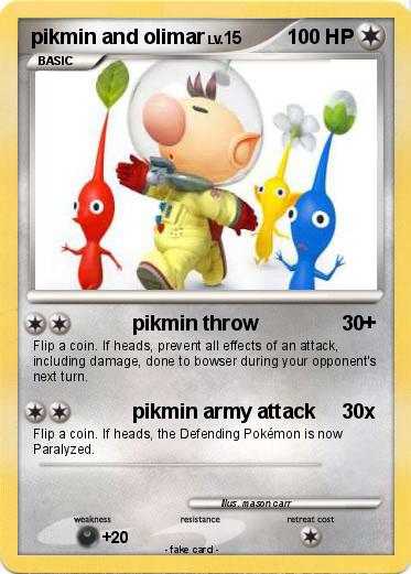 Pokemon pikmin and olimar